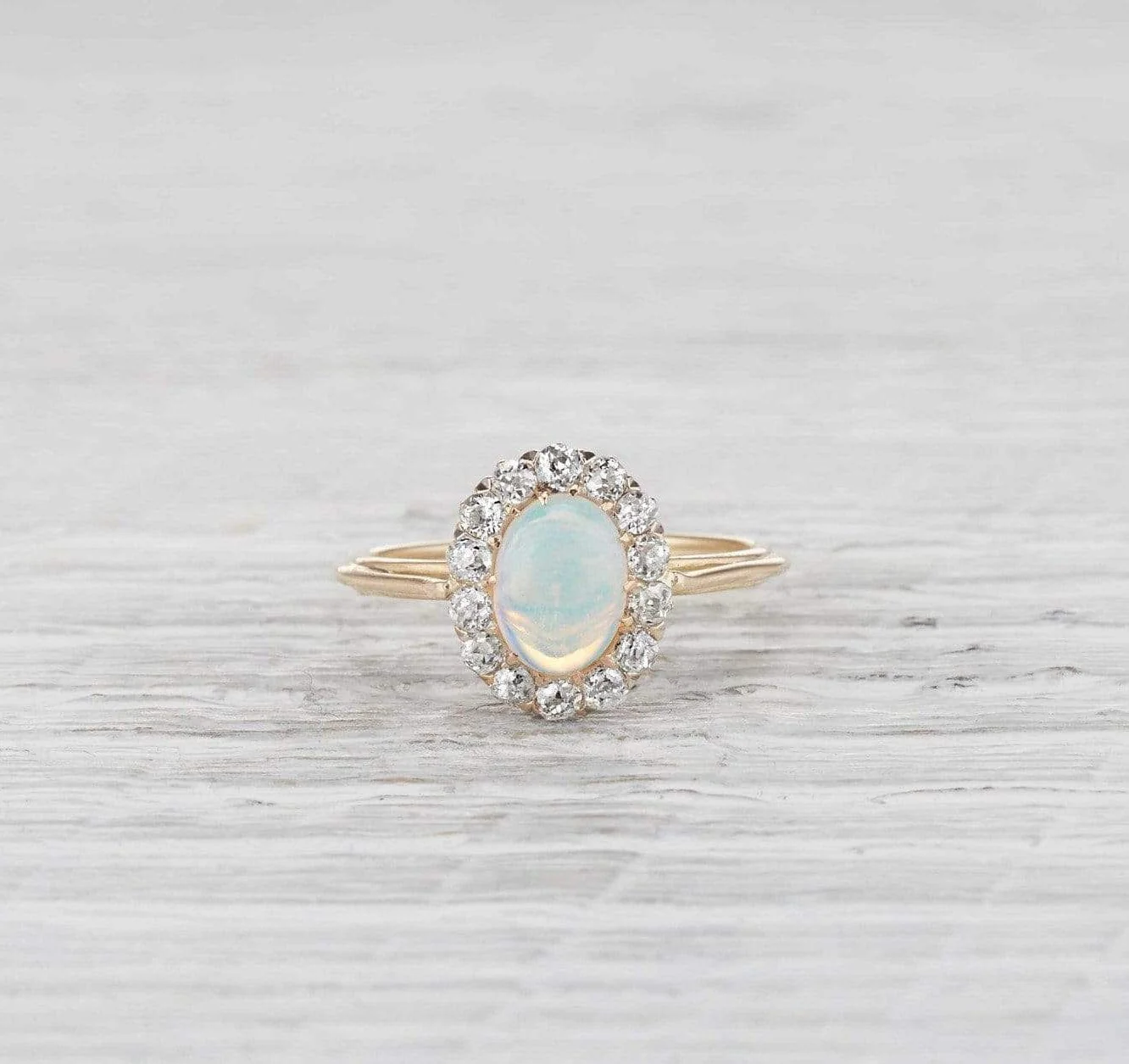 Victorian Opal Cluster Ring - Image 2