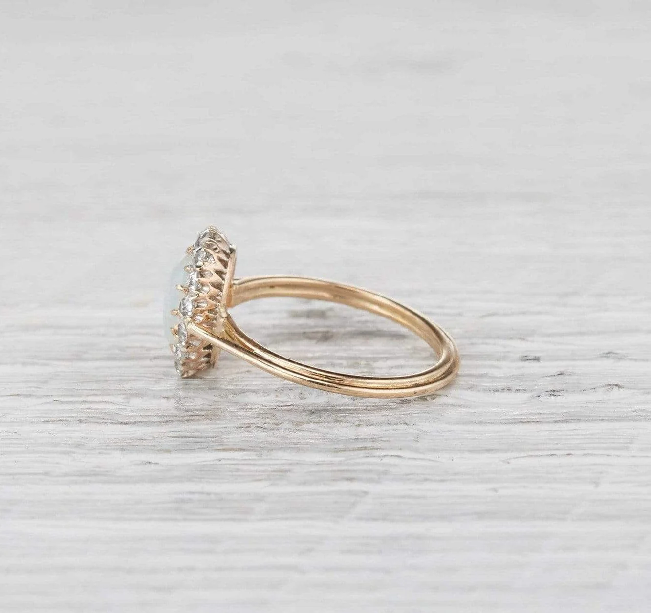 Victorian Opal Cluster Ring - Image 3