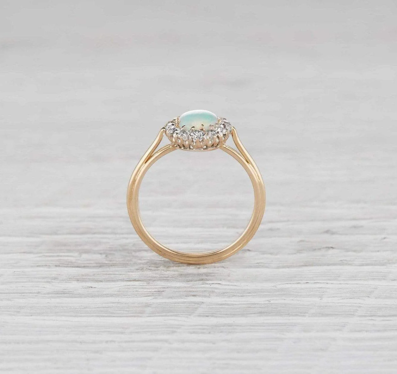 Victorian Opal Cluster Ring - Image 4