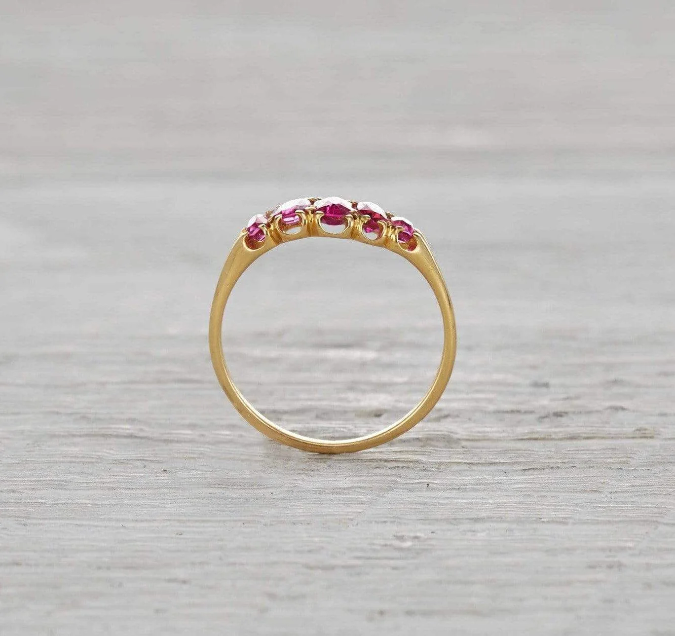 Victorian Ruby Ring - Image 4
