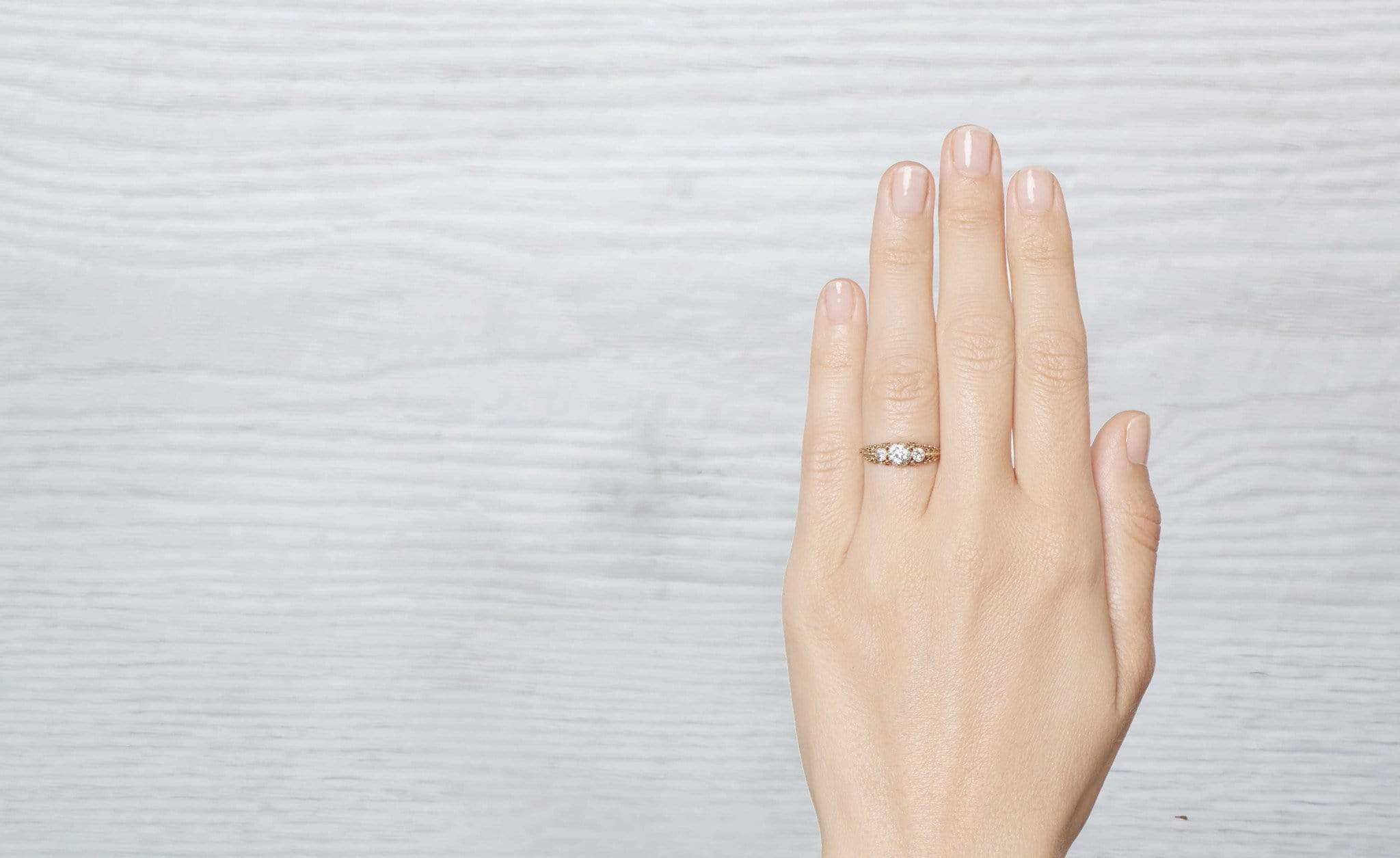 .49 Carat Victorian Three Stone Antique Ring - Image 5