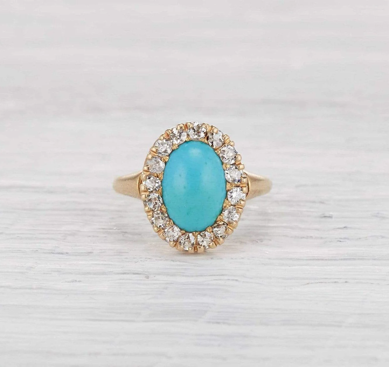 Victorian Tiffany & Co. Turquoise Ring - Image 2