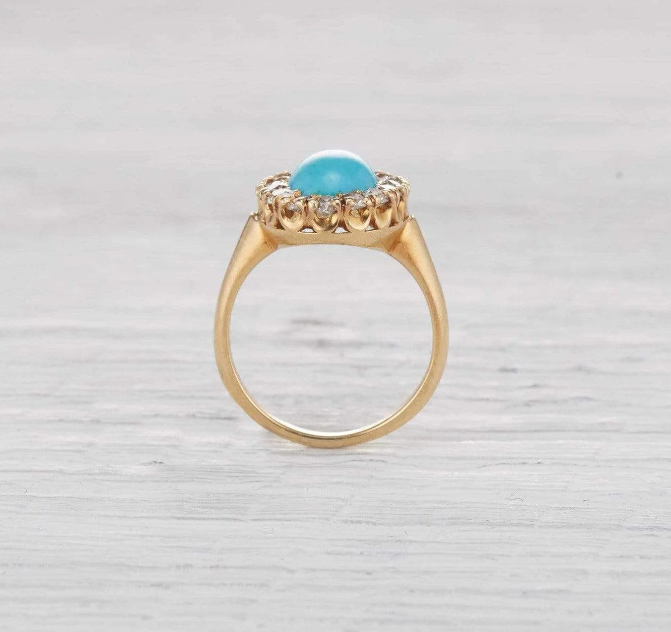 Victorian Tiffany & Co. Turquoise Ring - Image 4