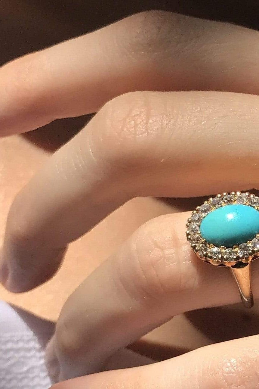 Victorian Tiffany & Co. Turquoise Ring - Image 5