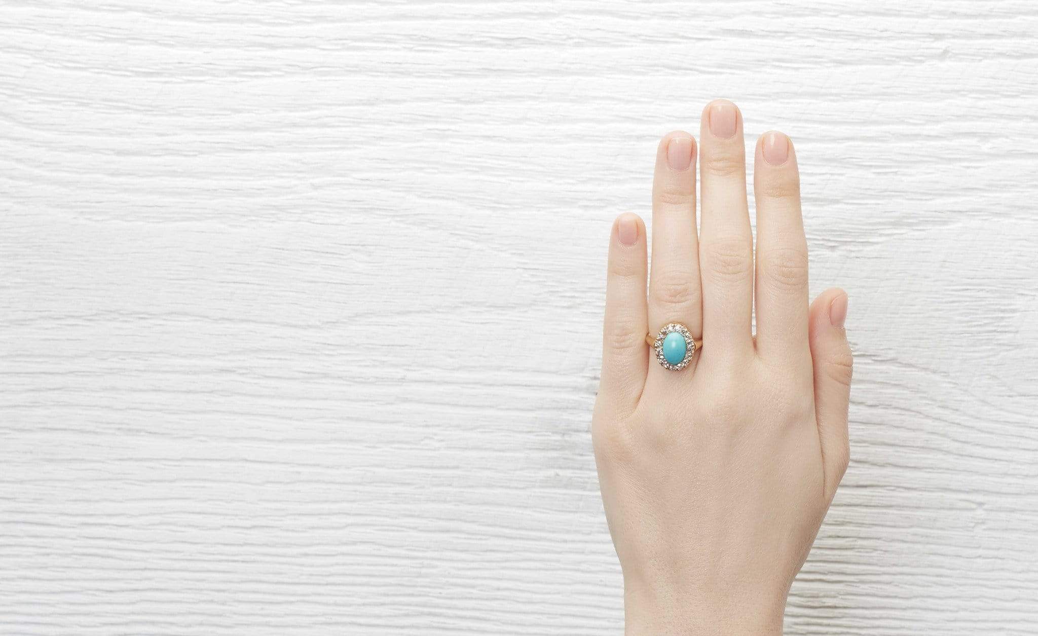 Victorian Tiffany & Co. Turquoise Ring - Image 7