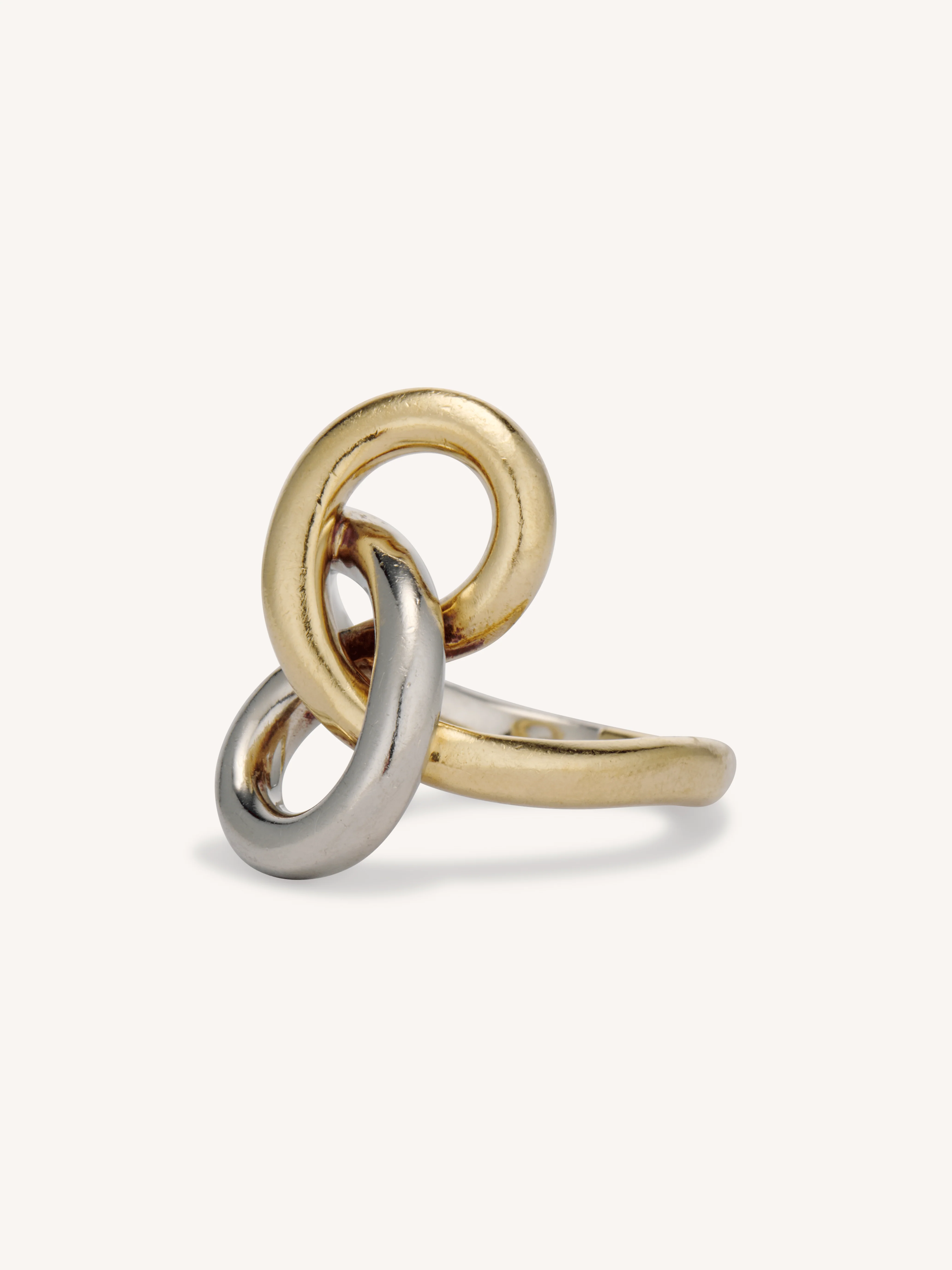 Vintage 1970's Gucci Gold Knot Ring, Italian - Image 3