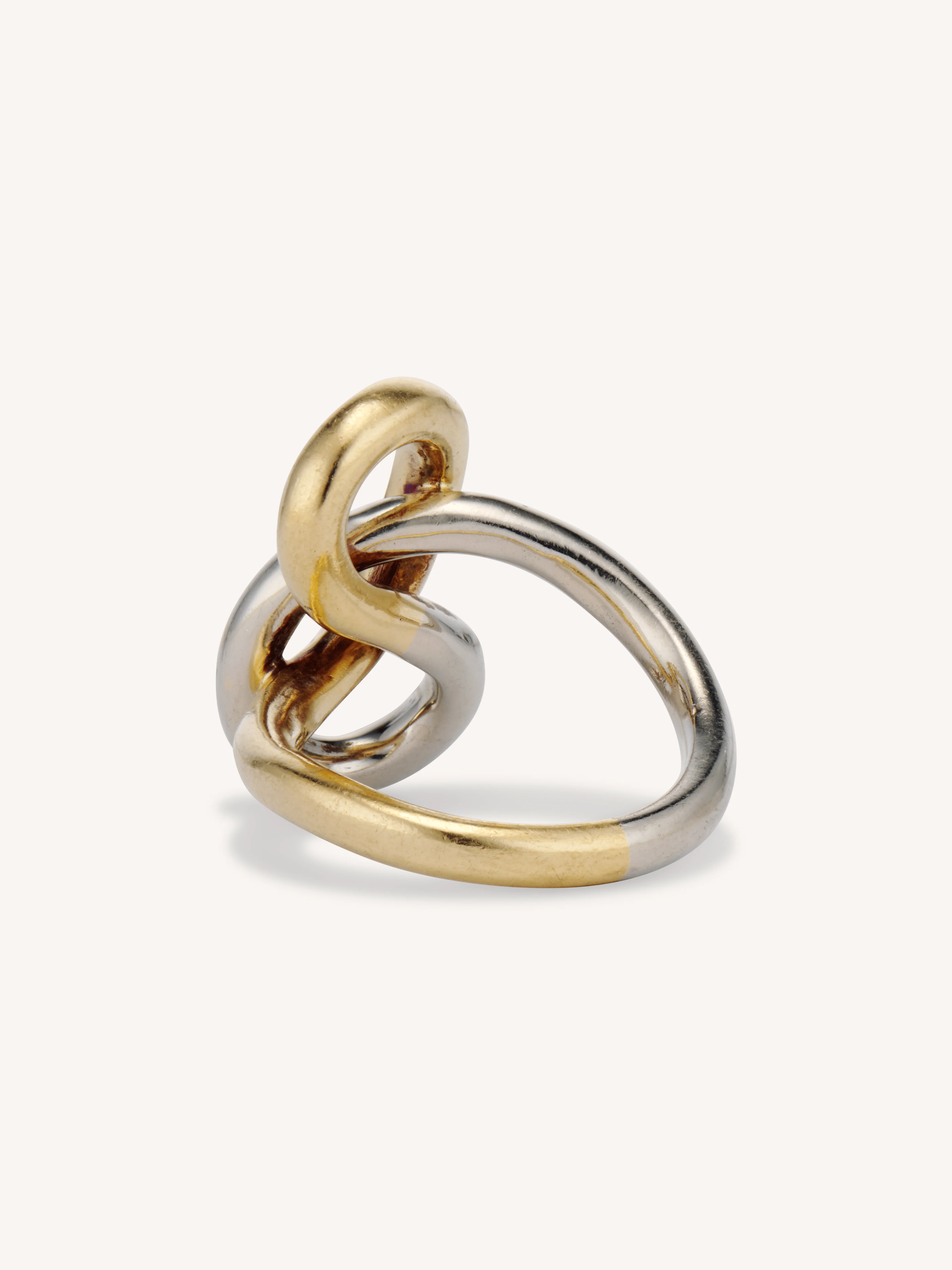 Vintage 1970's Gucci Gold Knot Ring, Italian - Image 4