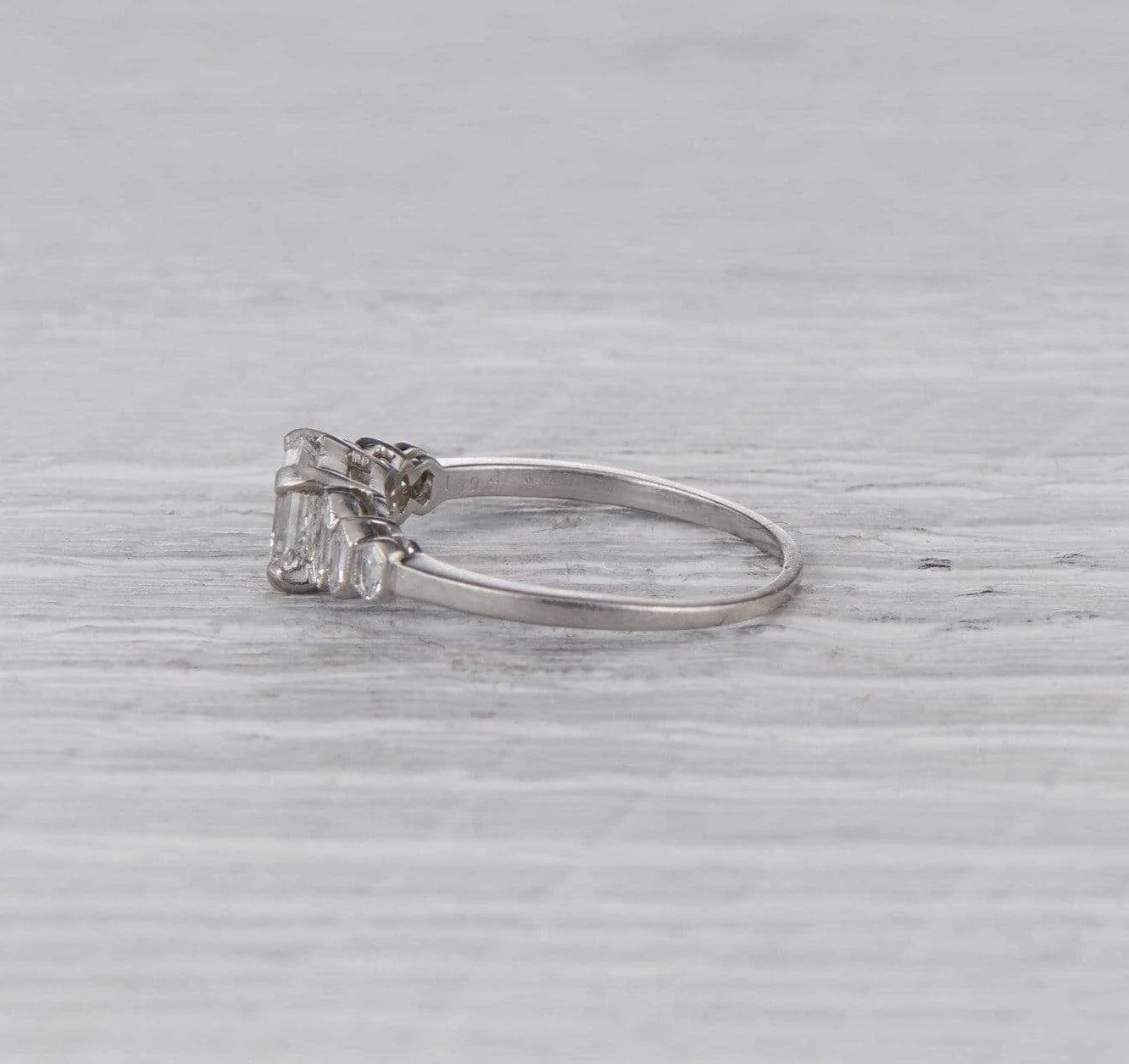 One Carat Art Deco Engagement Ring - Image 3