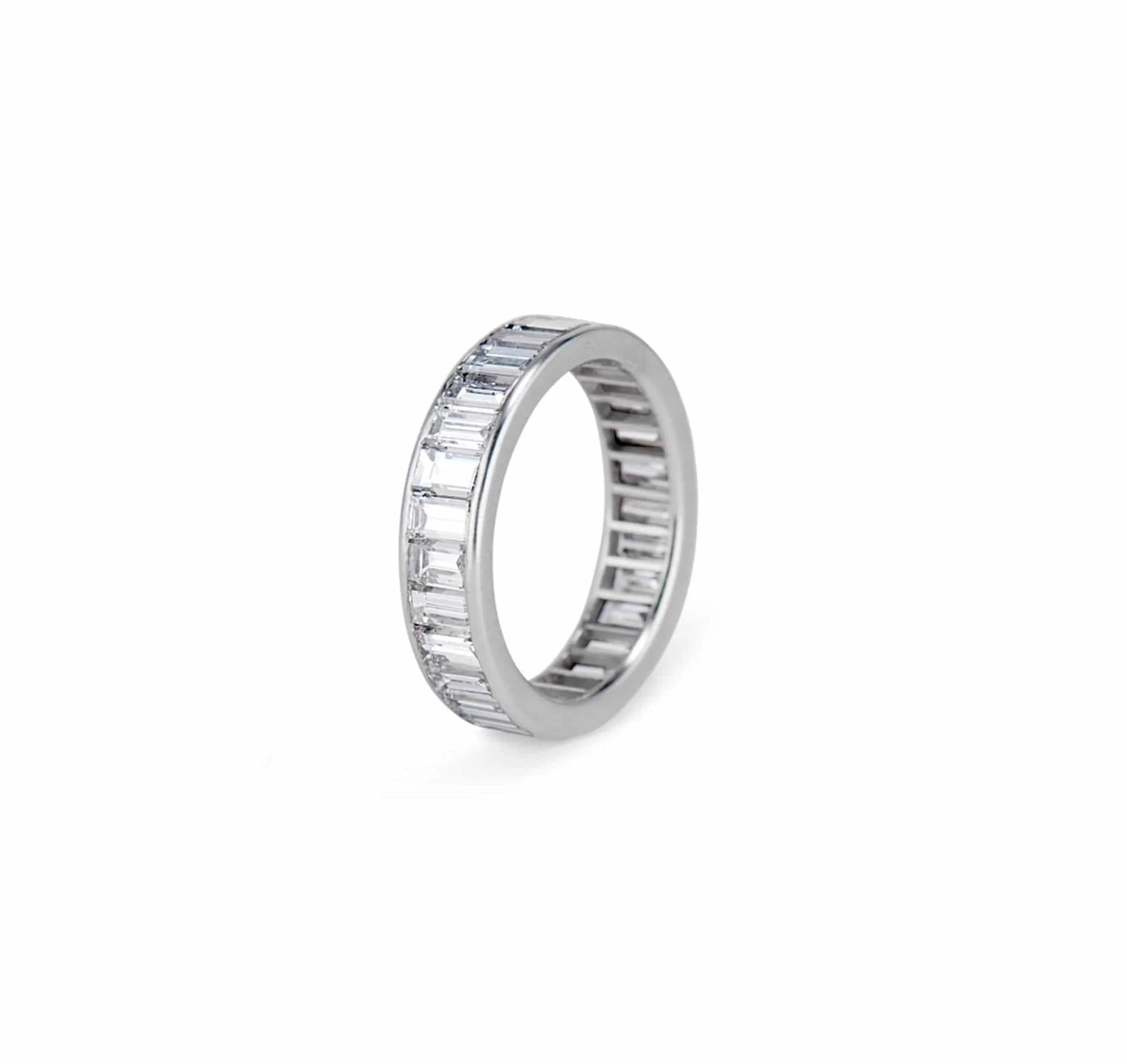 3 Carat Baguette Diamond Eternity Band - Image 2