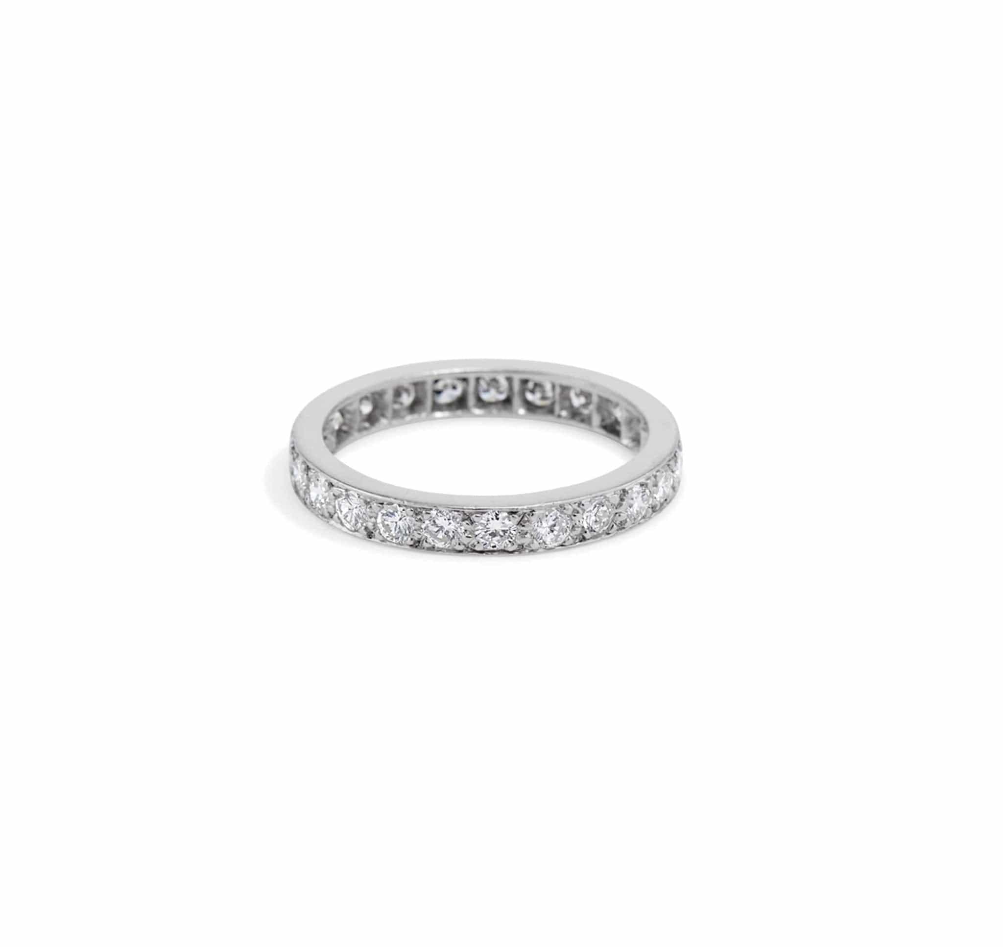 2.80 Carat Brilliant Cut Diamond Eternity Band - Image 3