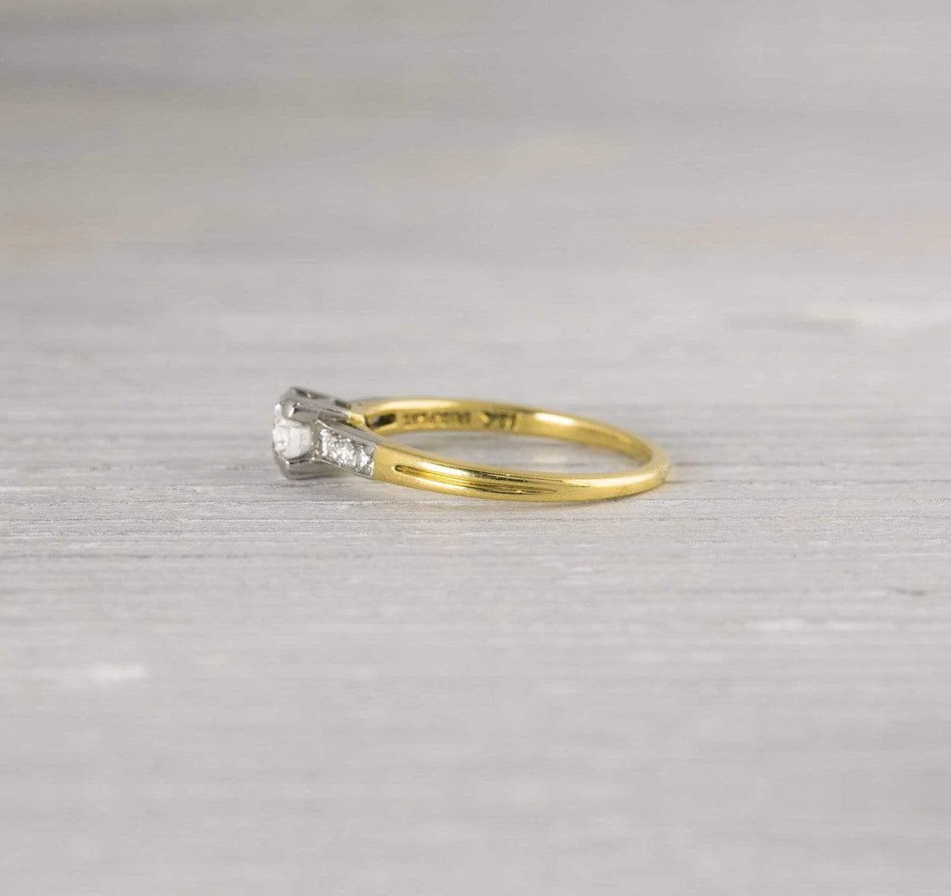 .45 Carat Vintage Tiffany & Co. Diamond Engagement Ring - Image 3